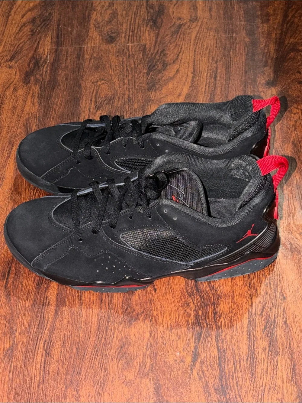 Jordan size 13 Black and Red Retro Basketball Shoes